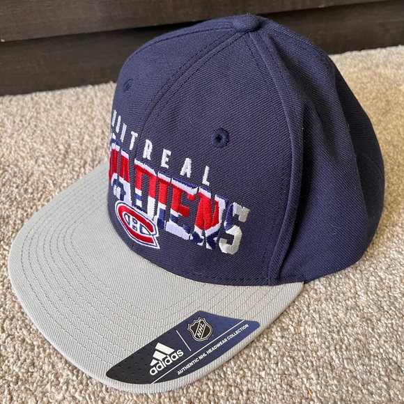 NWT Official Adidas NHL Montreal Canadiens SnapBack Hat - Picture 1 of 7